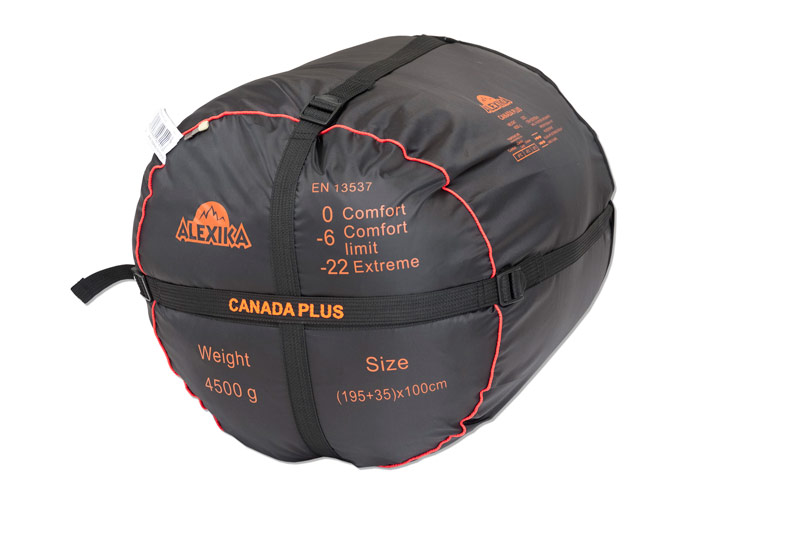 картинка Мешок спальный (одеяло) ALEXIKA CANADA plus, (ТК: 0C -6C), оливковый, левый