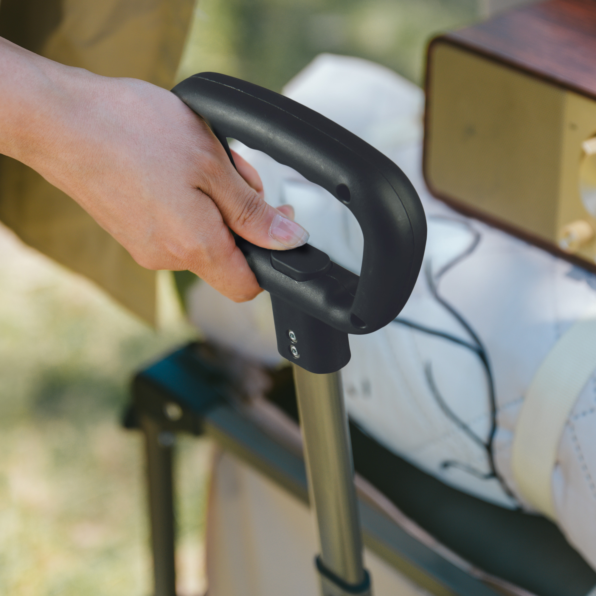 картинка Тележка туристическая Naturehike Light 75х45,5х91 см, 70 л, коричневая