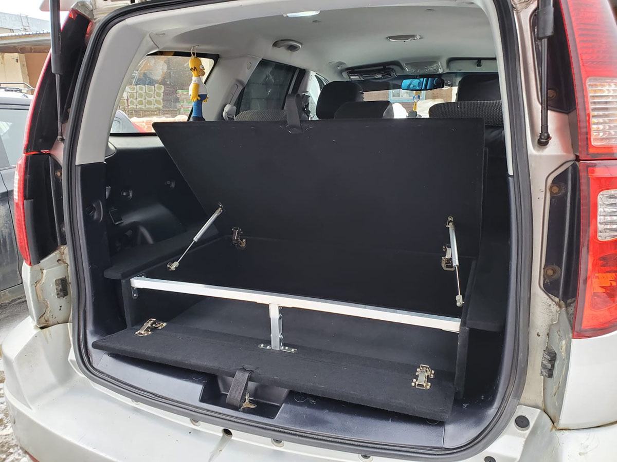 картинка Органайзер в багажник Great Wall Hover H5 / Haval H5 + спальник