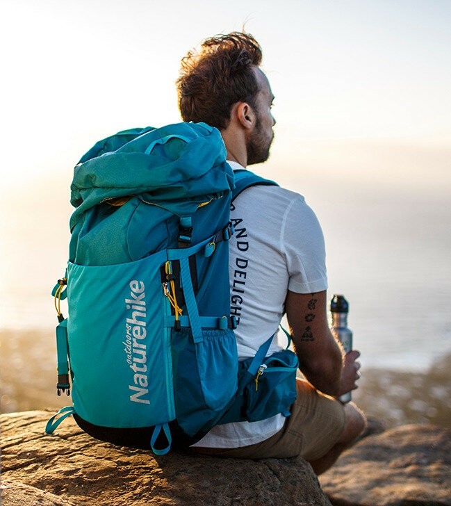 картинка Рюкзак Naturehike 45 л NH18Y045-Q, голубой, 6927595730508