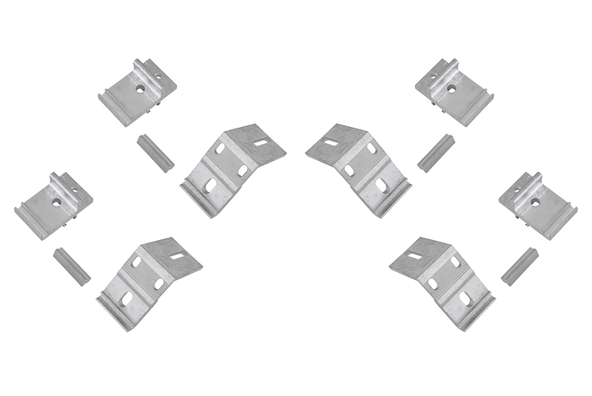 картинка Крышка кузова Dongfeng DF6, роллета раздвижная, алюминиевая, черная