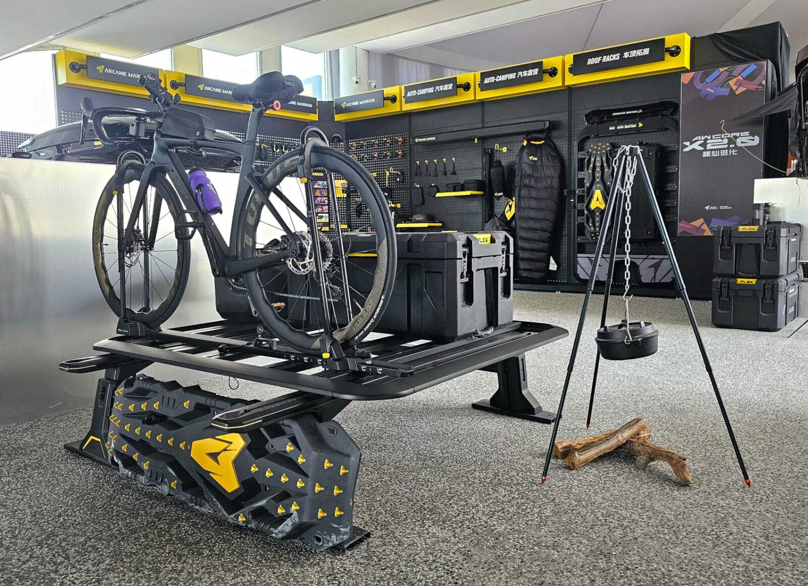 картинка Стойка на крышу для крепления велосипеда TANDRIX Bicycle Rack