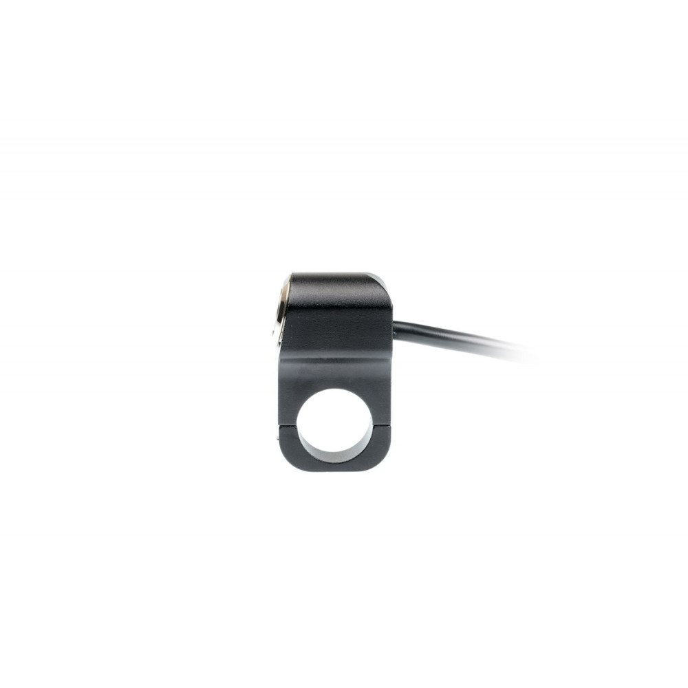 картинка Выключатель влагозащищенный 2251, однокнопочный, цвет корпуса черный, под трубу D22мм