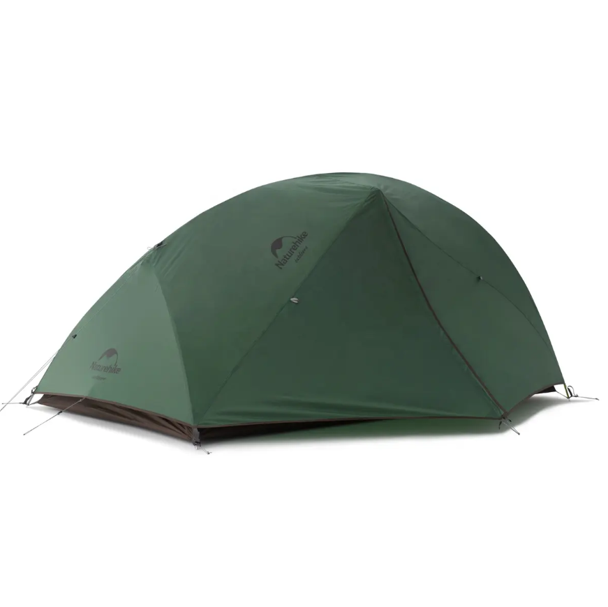 картинка Палатка Naturehike Star-river 2-местная, алюминиевый каркас, сверхлегкая, зеленая