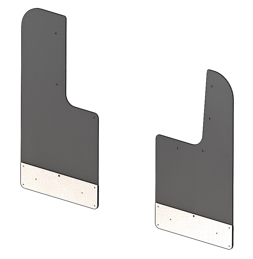 картинка Брызговики универсальные экспедиционные АВС-Дизайн 400 мм ABCUNI04