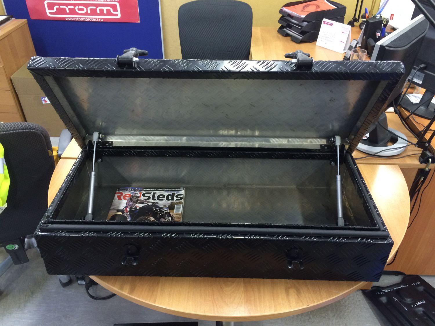 картинка Кофр алюминиевый для квадроцикла STORM