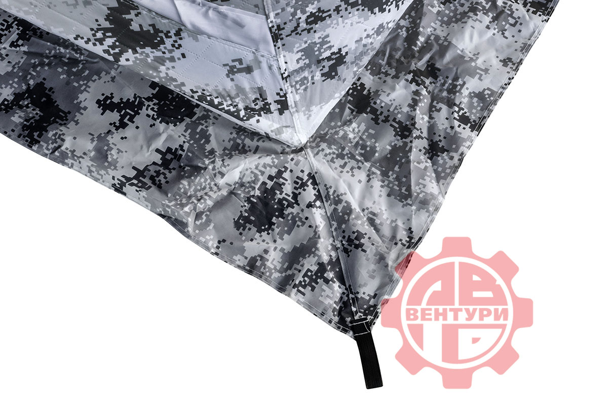 картинка Палатка зимняя Улов КУБ утепленная., пиксель-зима 200*200*210см.