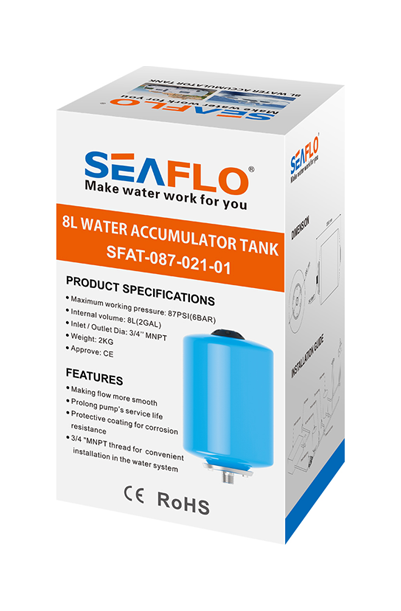 картинка Накопительный бак для воды, SeaFlo