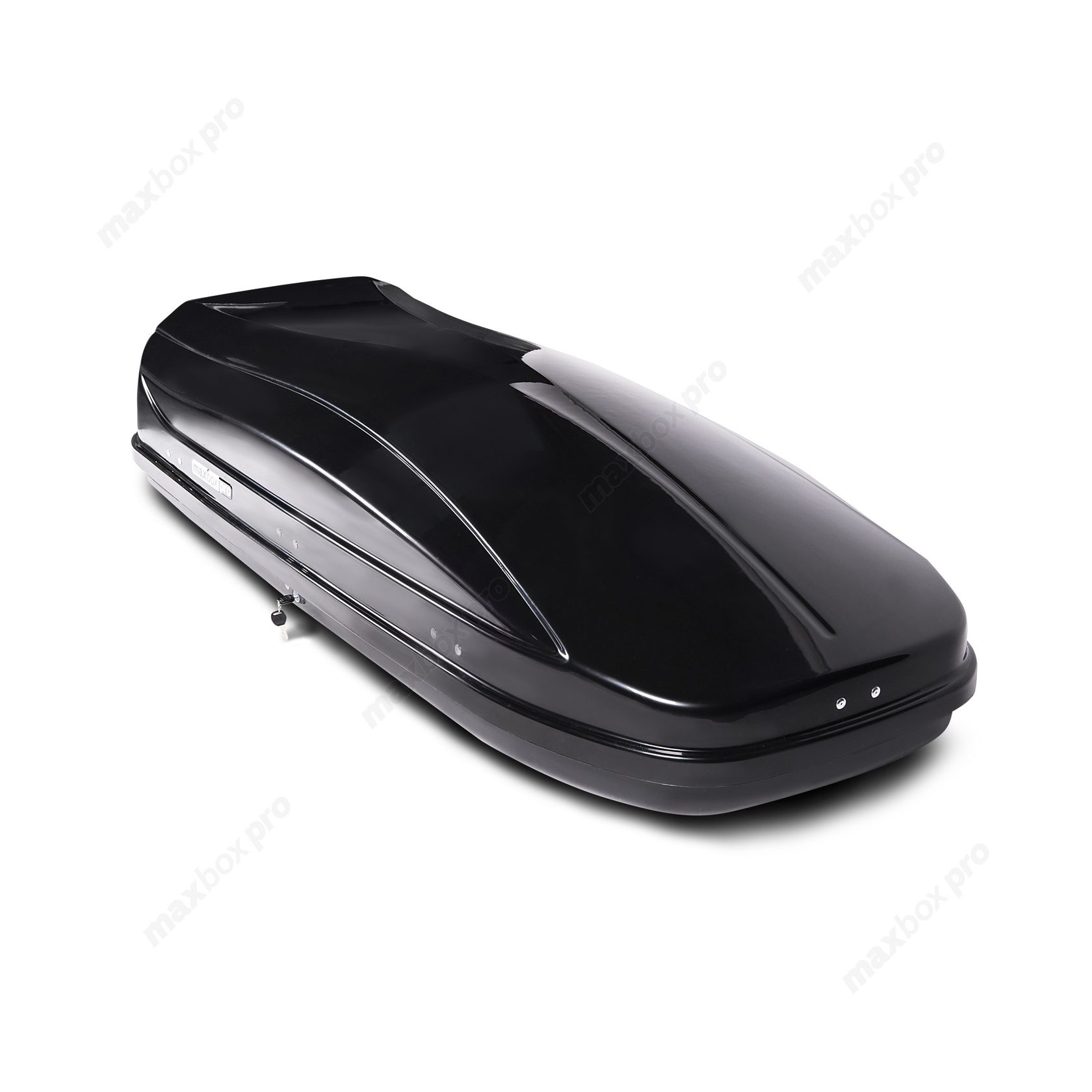 картинка Автобокс MaxBox PRO 520 (большой) черный глянцевый