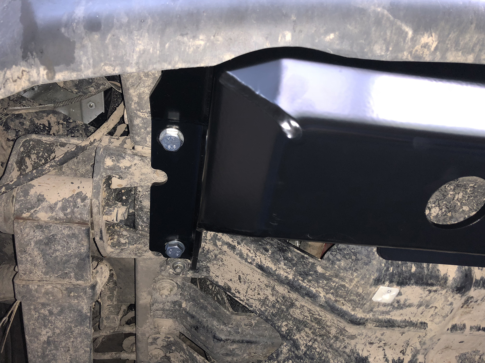 картинка Защита радиатора РИФ в передний штатный бампер ГАЗ Соболь