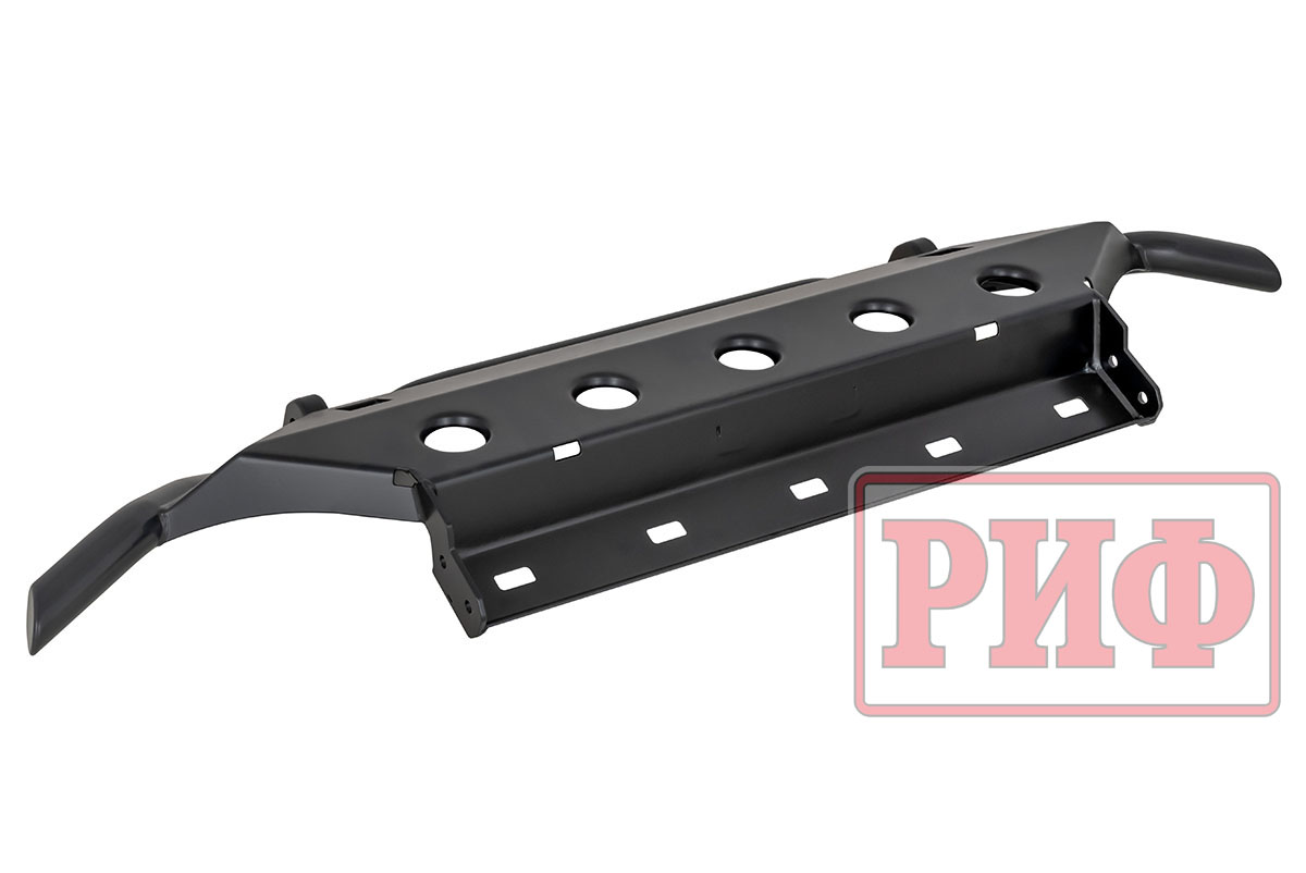 картинка Бампер РИФ силовой передний Lada Нива Тревел с защитной радиатора