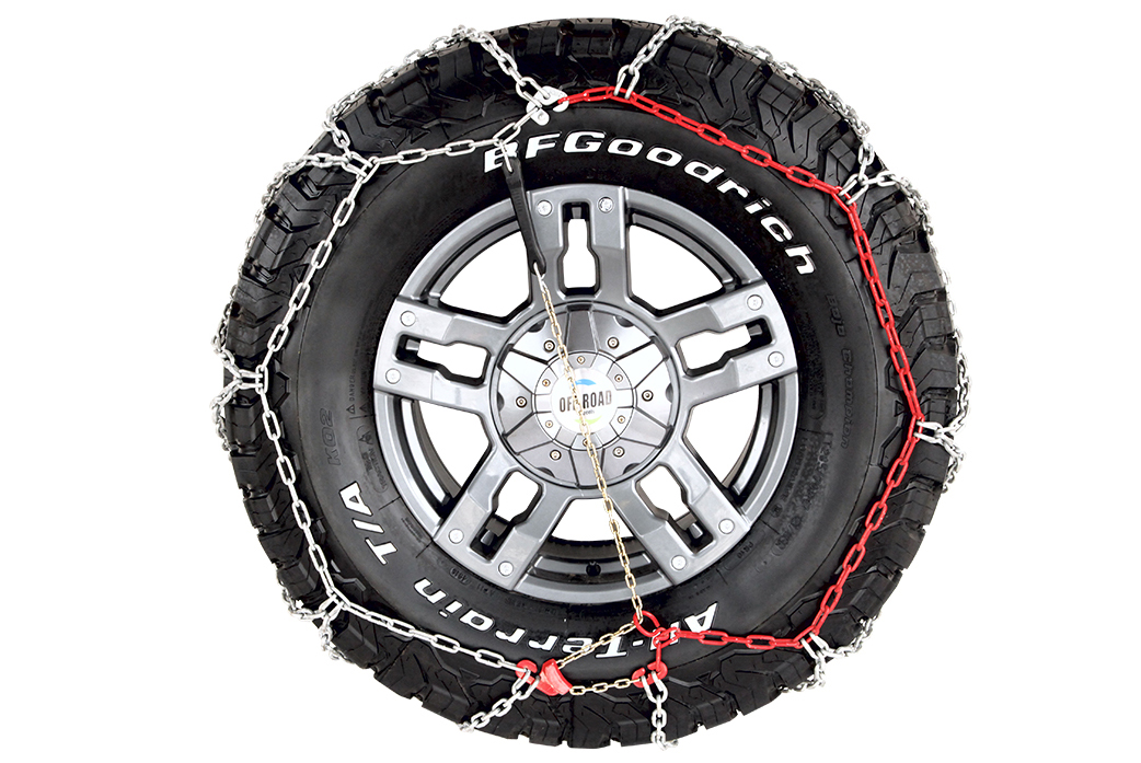 картинка Цепи противоскольжения РИФ 4х4 "соты" 16 мм, 245/70R17 (к-т 2 шт.)