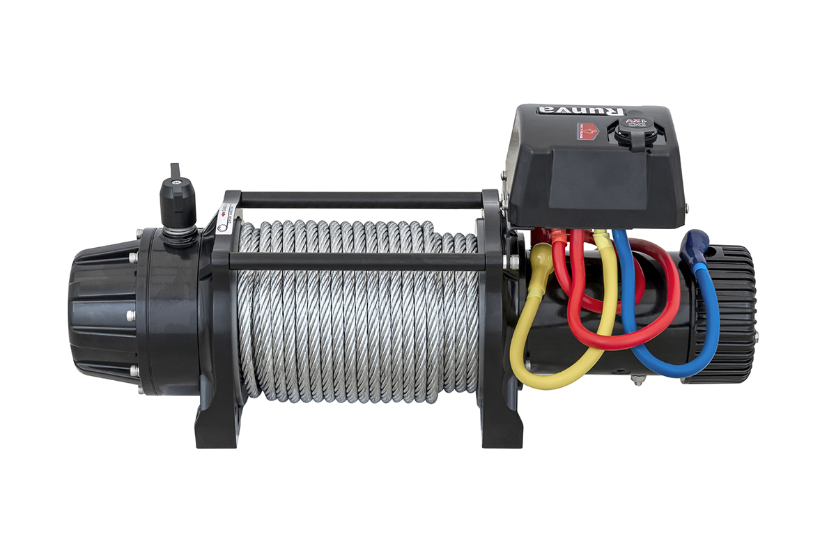 картинка Лебёдка Runva EWB13500MAXS 12V 6136 кг влагозащищенная сталь