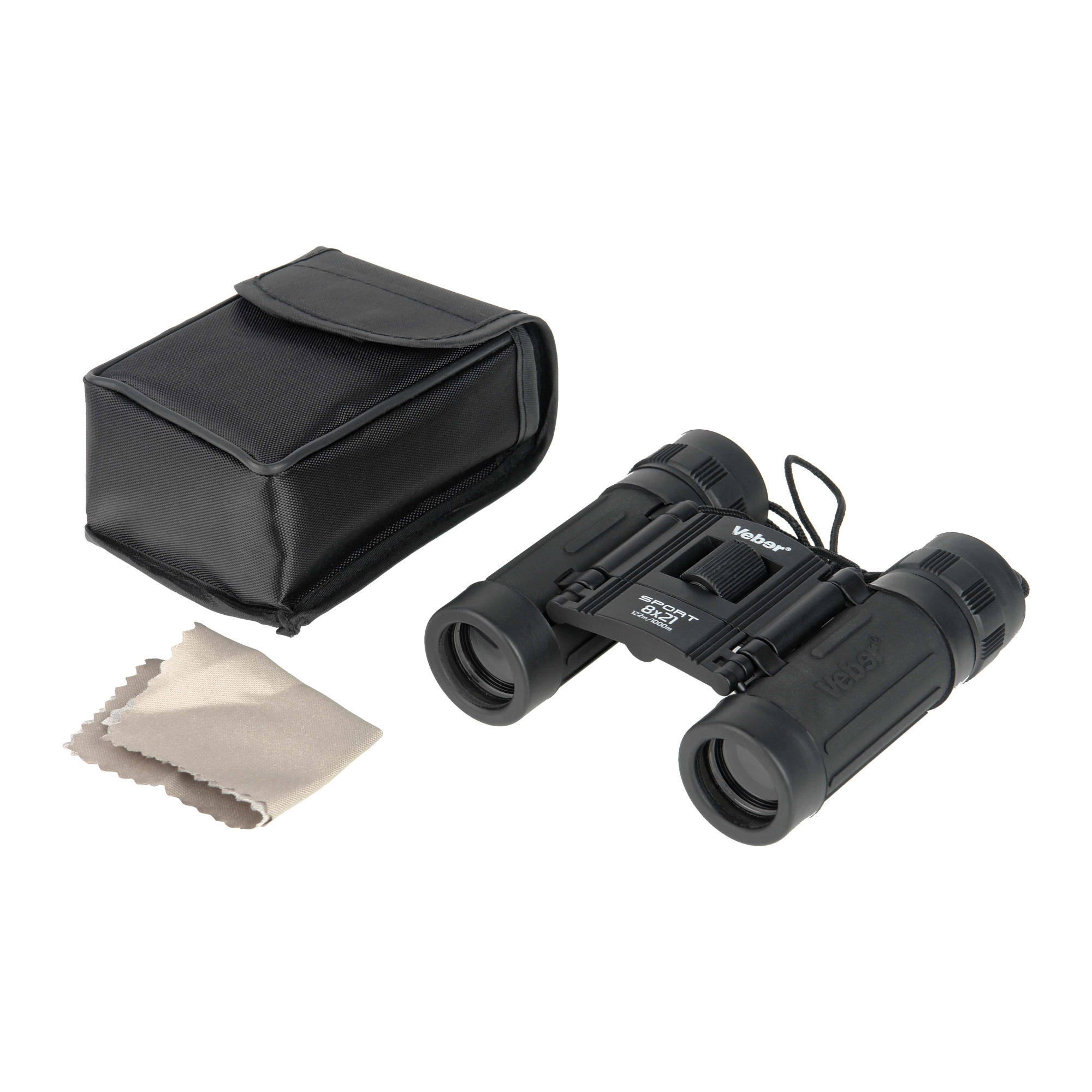 Бинокль БН  8*21 черн.Veber Sport