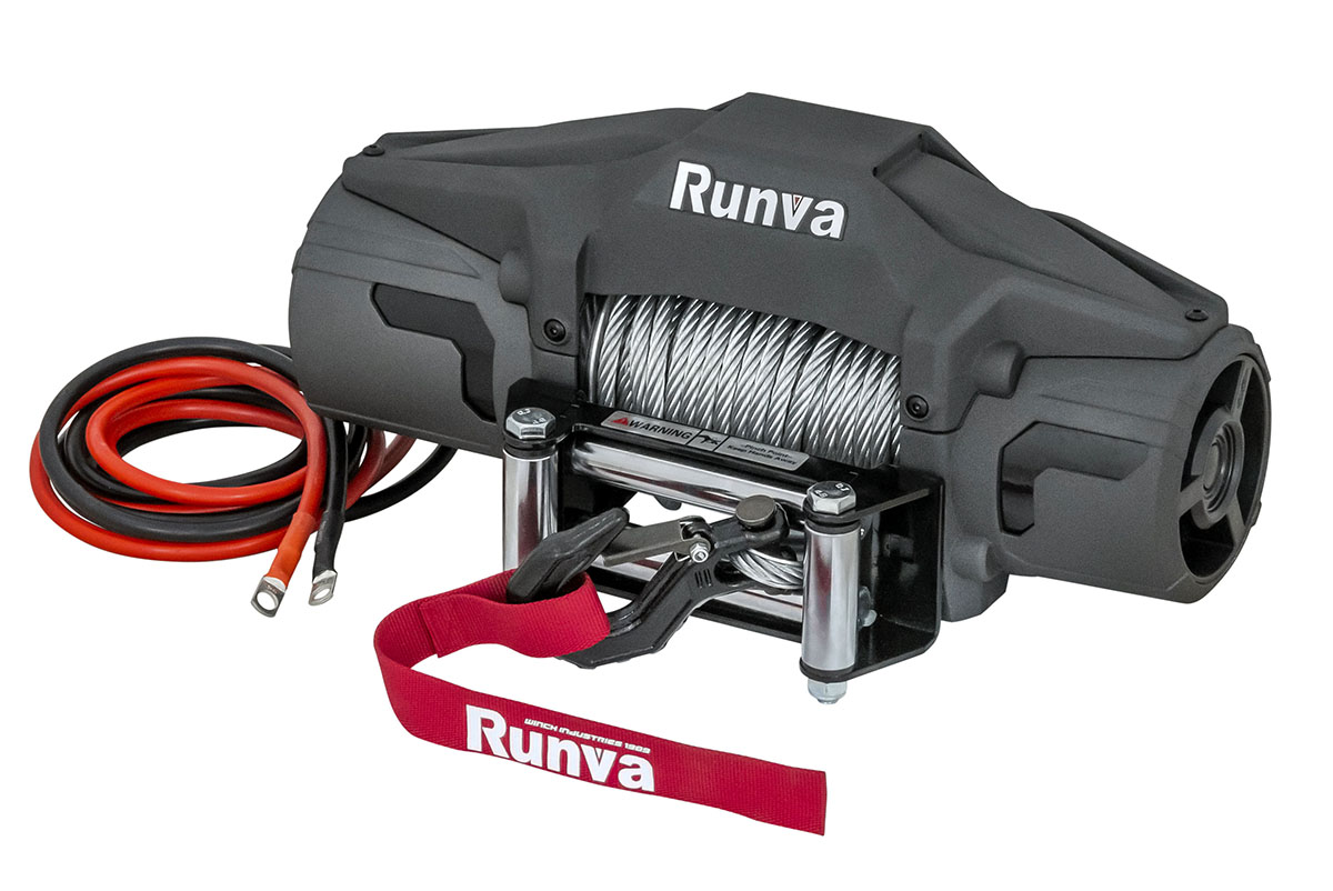 картинка Лебедка Runva 6000 lbs 2500 кг 12В сталь EWV6000F