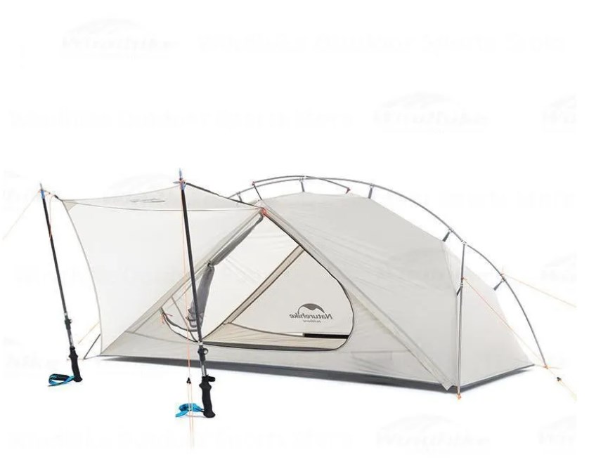 картинка Палатка Naturehike VIK Si, 1-местная, алюминиевый каркас, белая