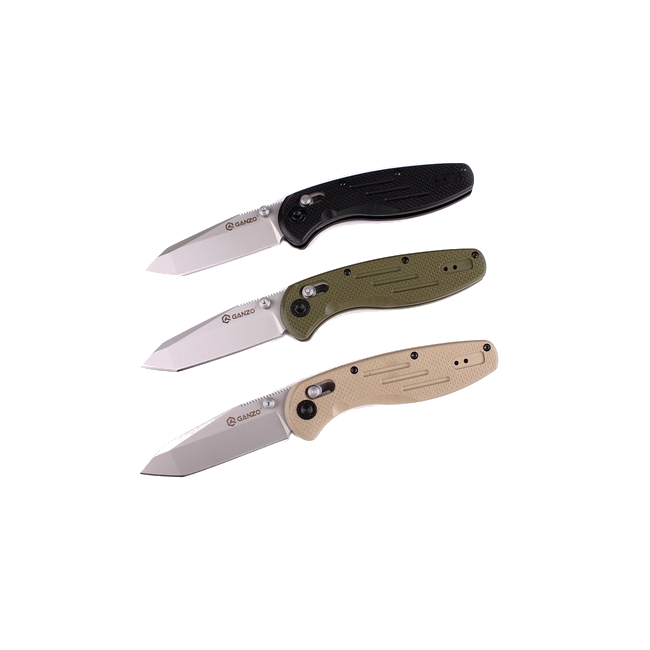 картинка Нож Ganzo G701 желтый G10