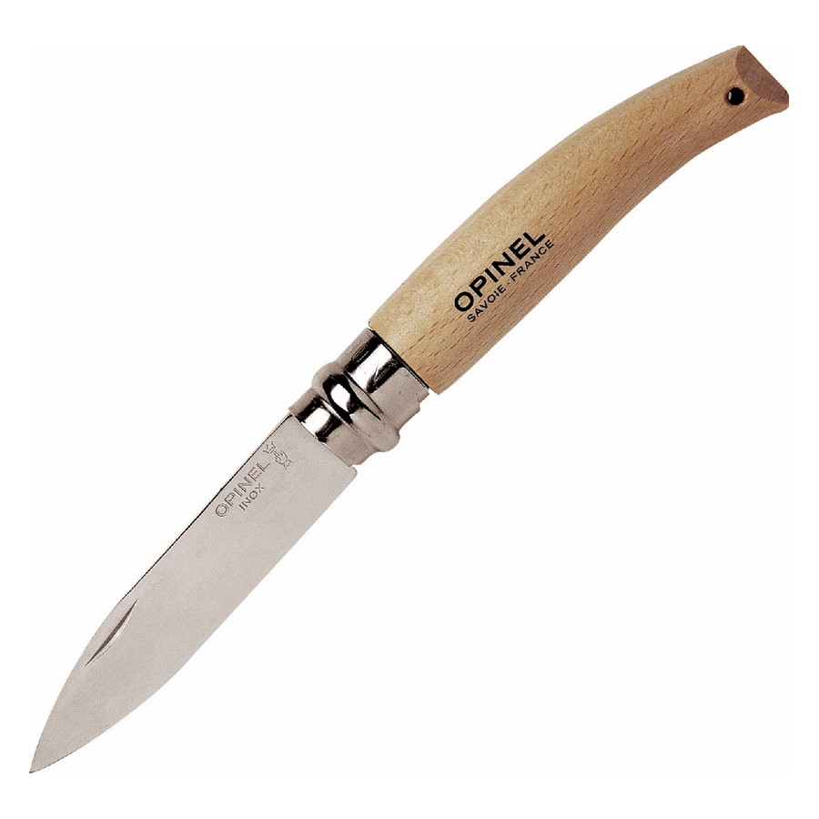 картинка Нож Opinel №8 садовый, нержавеющая сталь, коробка