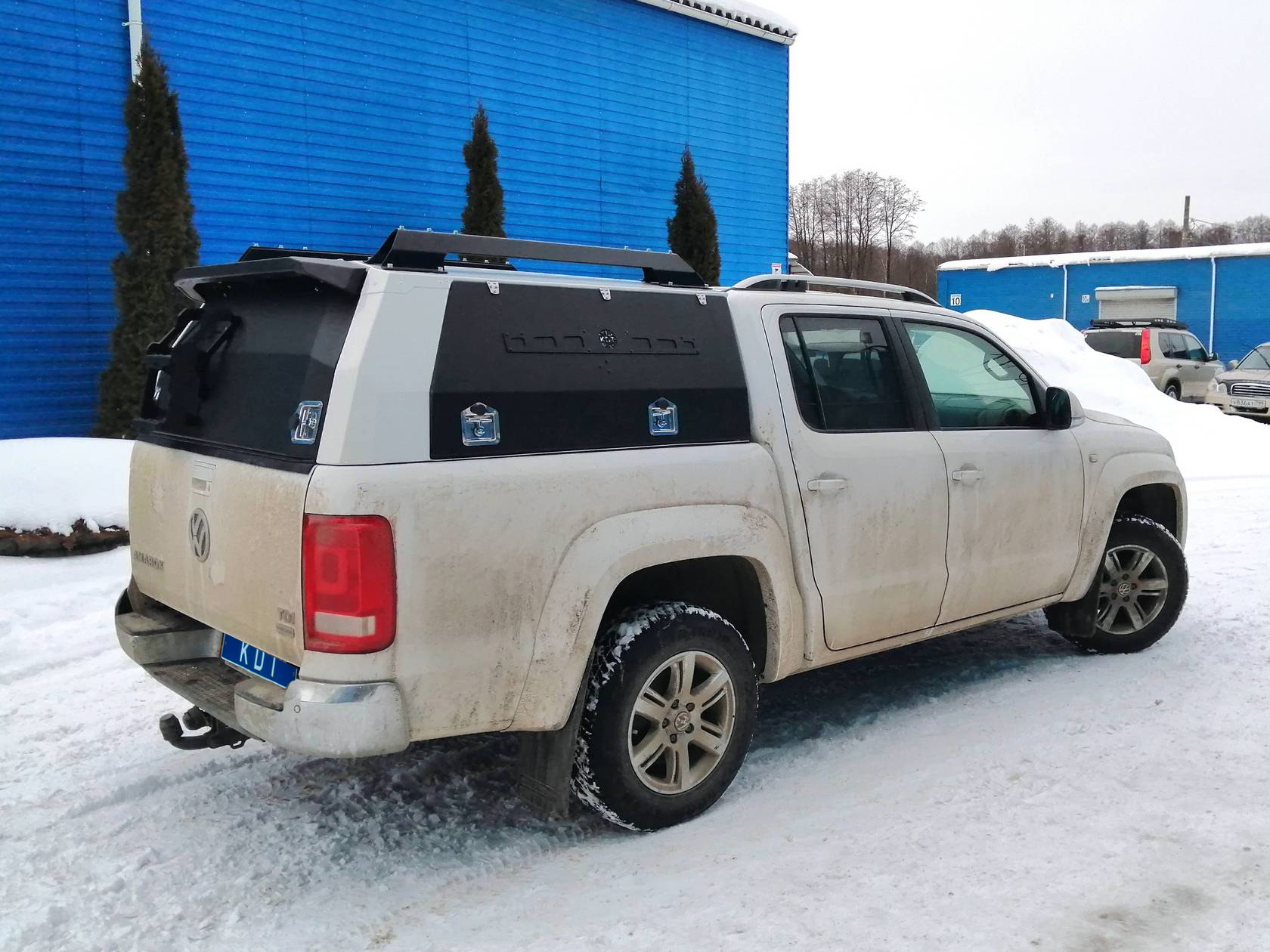 картинка Кунг алюминиевый для Volkswagen Amarok V поколения — KDT 2528L