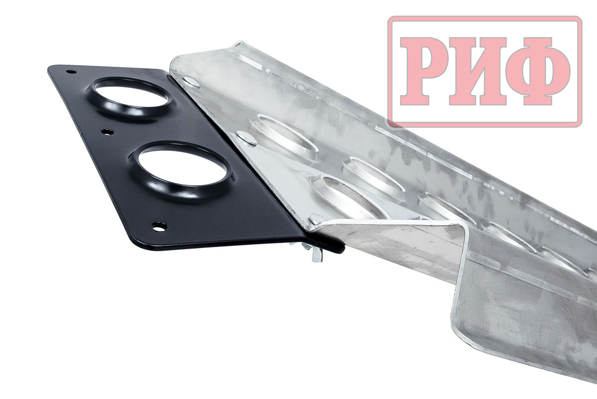 картинка Сенд-траки (аппарели) РИФ 118x48 см алюминиевые усиленные (2 шт.)