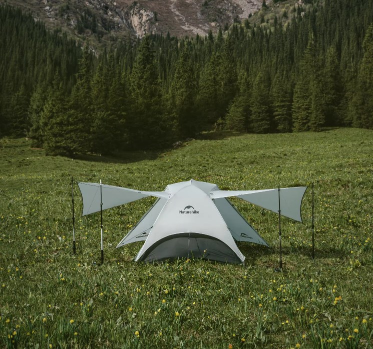 картинка Палатка Naturehike Star River UL Si 2-местная, алюминиевый каркас, серая