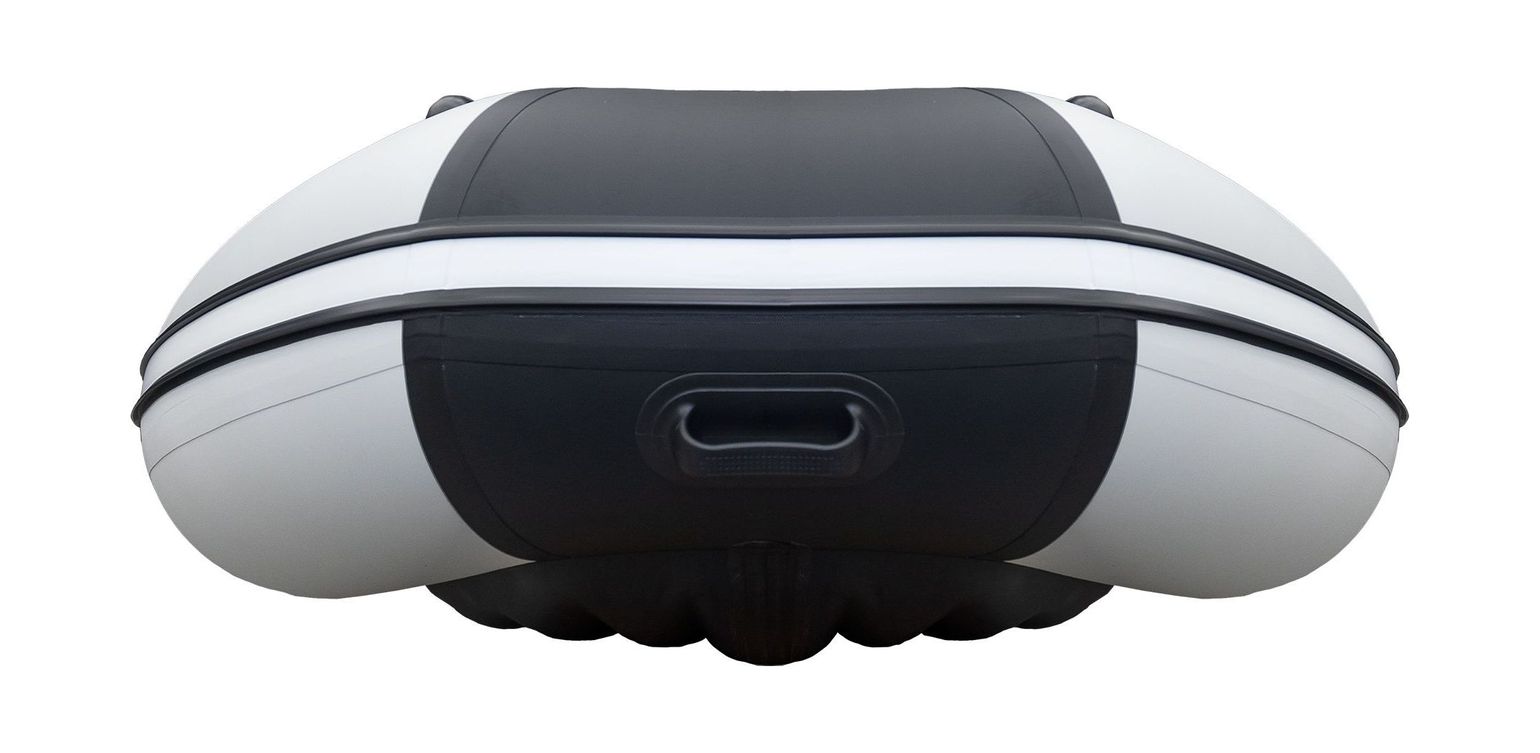 картинка Надувная лодка ПВХ, Ривьера Компакт 3600 НДНД Комби, светло-серый/черный