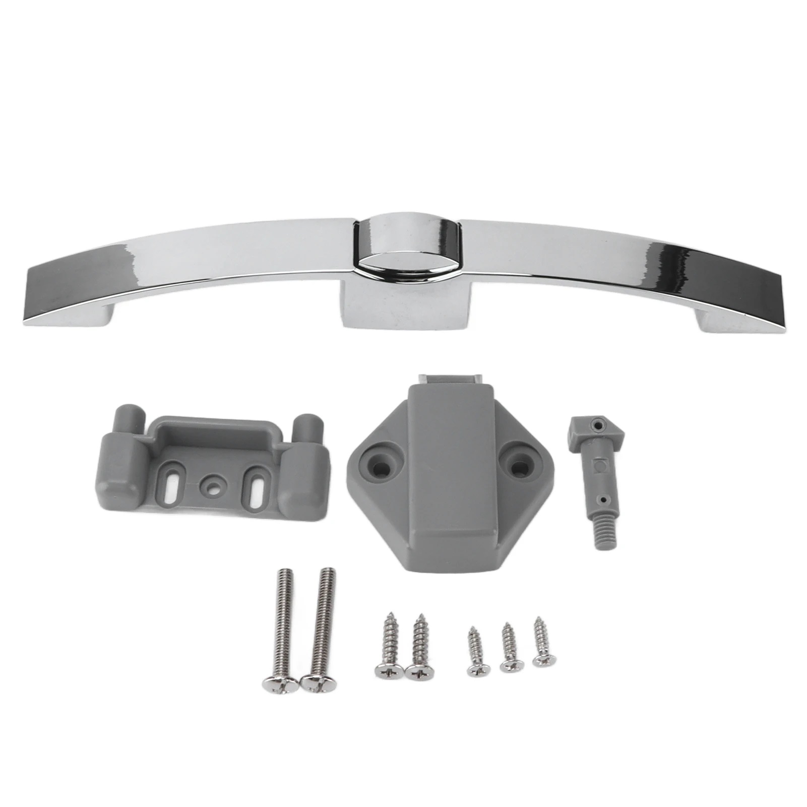 картинка Ручка-замок мебельная BL06-128-CH (зеркальный)