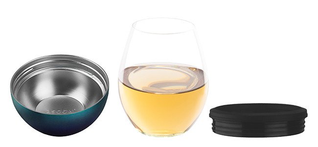 картинка Термобокал для вина WINE KUZIE 440 мл, мультиколор