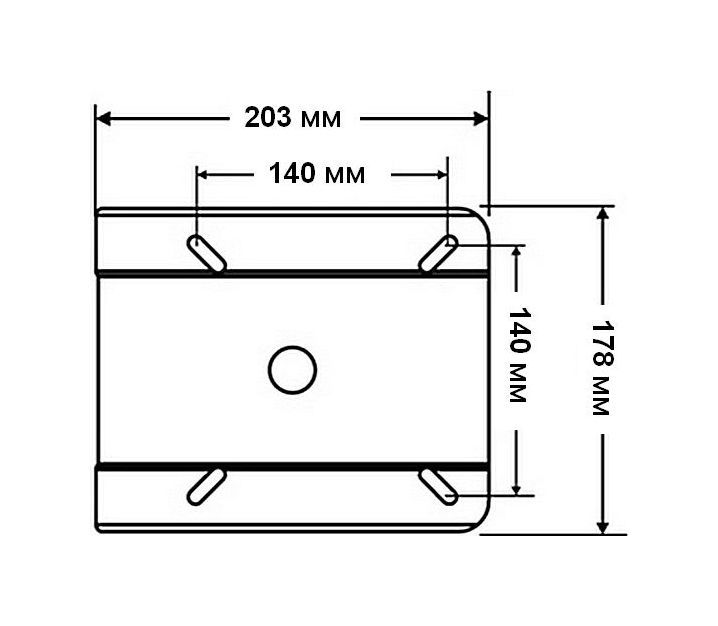 картинка Основание под сиденье амортизирующее
