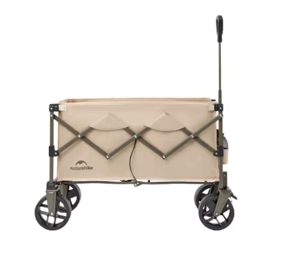 картинка Тележка туристическая Naturehike Light 88х46х93 см, 100 л, коричневая