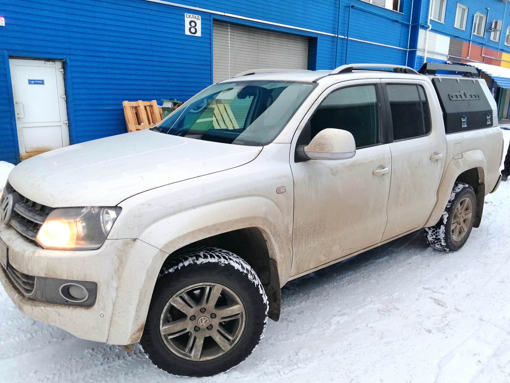 картинка Кунг алюминиевый для Volkswagen Amarok V поколения — KDT 2528L