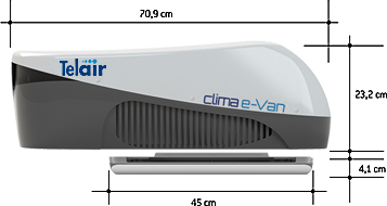 картинка Автокондиционер TELAIR Clima e-Van 7400H