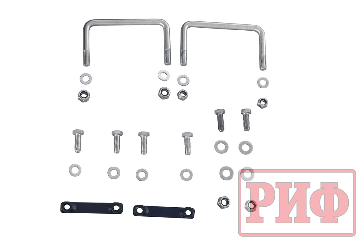 картинка Пороги силовые РИФ Mitsubishi Pajero Sport III 2015+