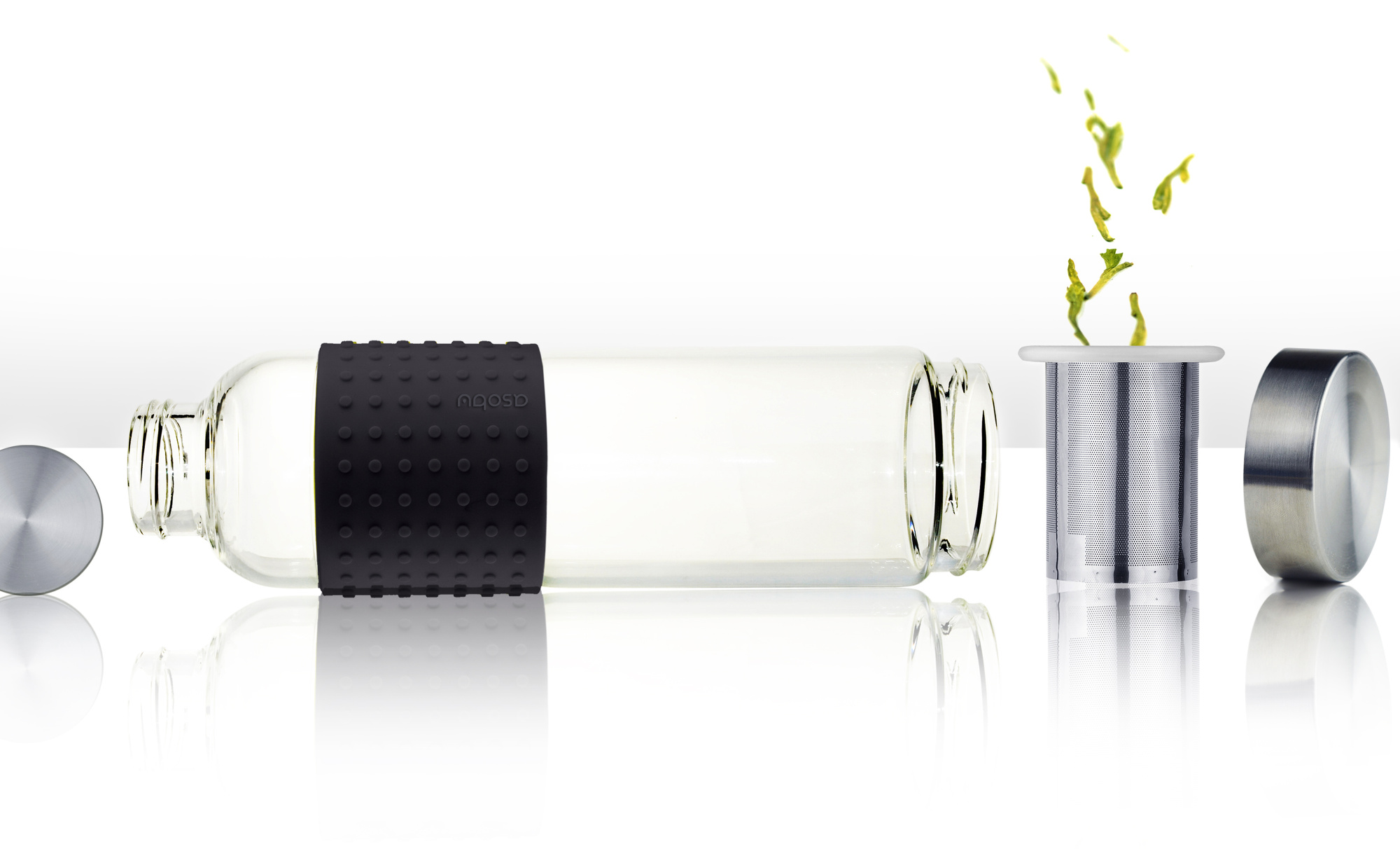 картинка Термобутылка ICE T 2 GO, 400 мл, черная