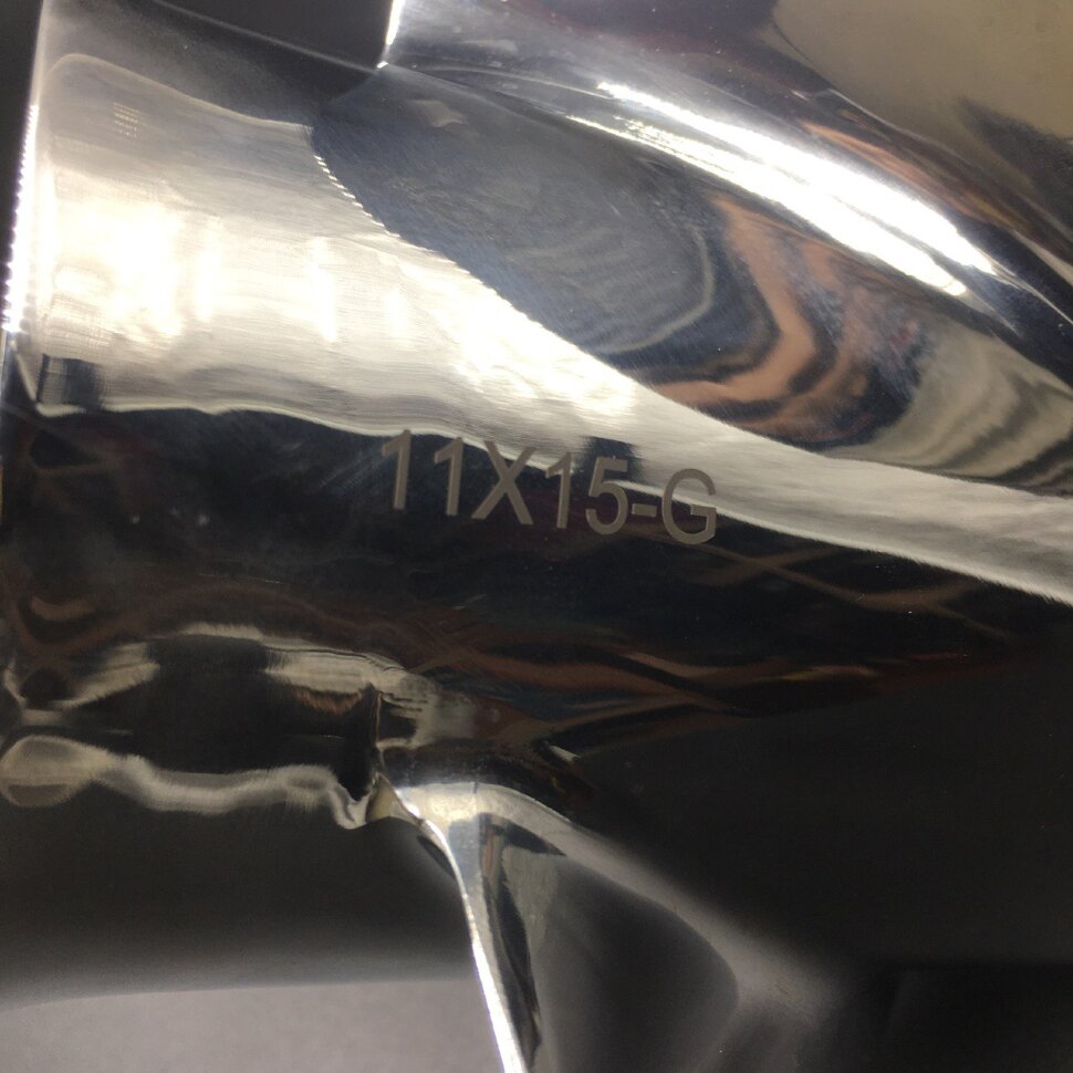 картинка Гребной винт Yamaha 40-55, F30-60 (3x11x15) (Сталь)