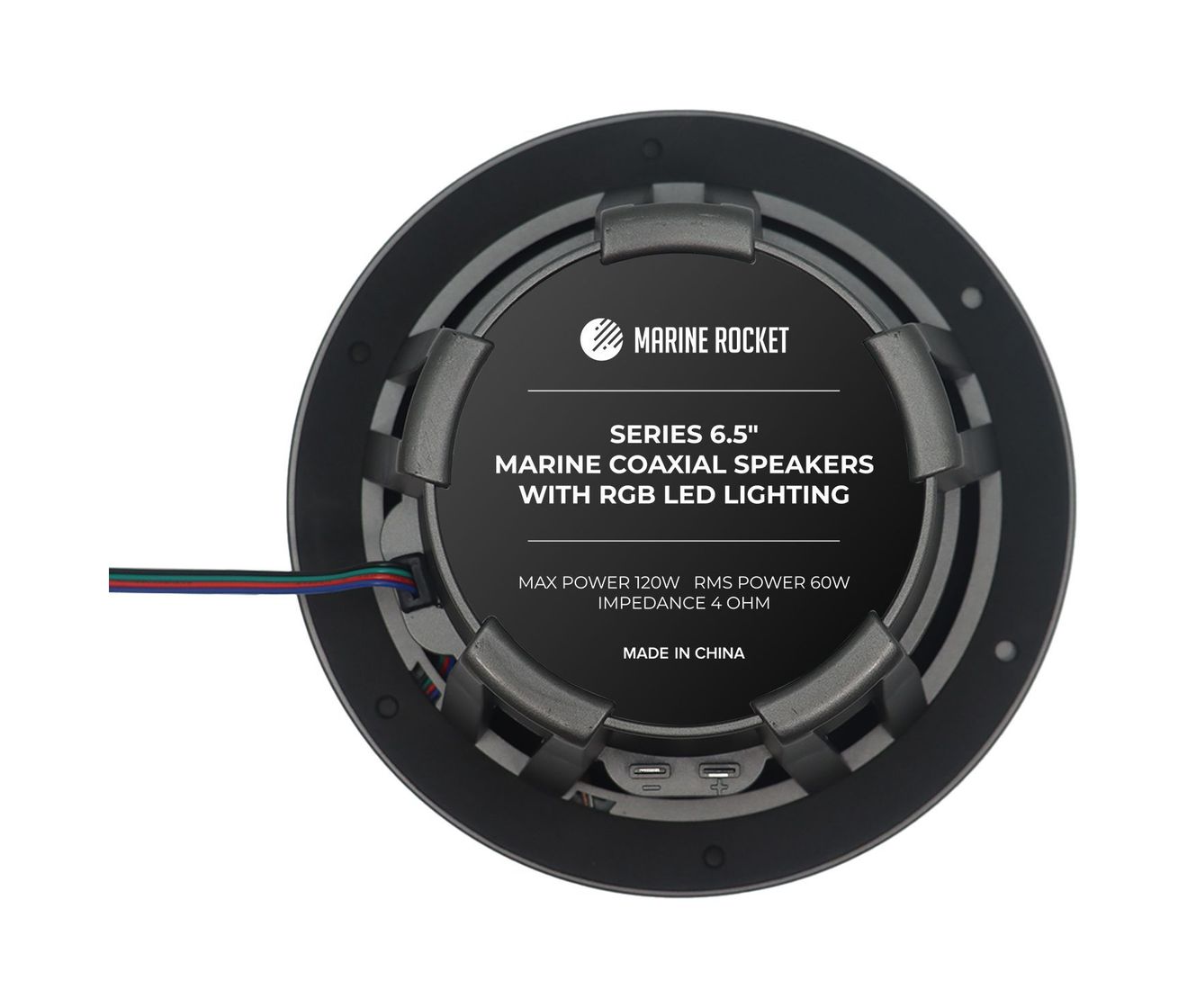 картинка Морская акустика 6,5" с RGB, Marine Rocket