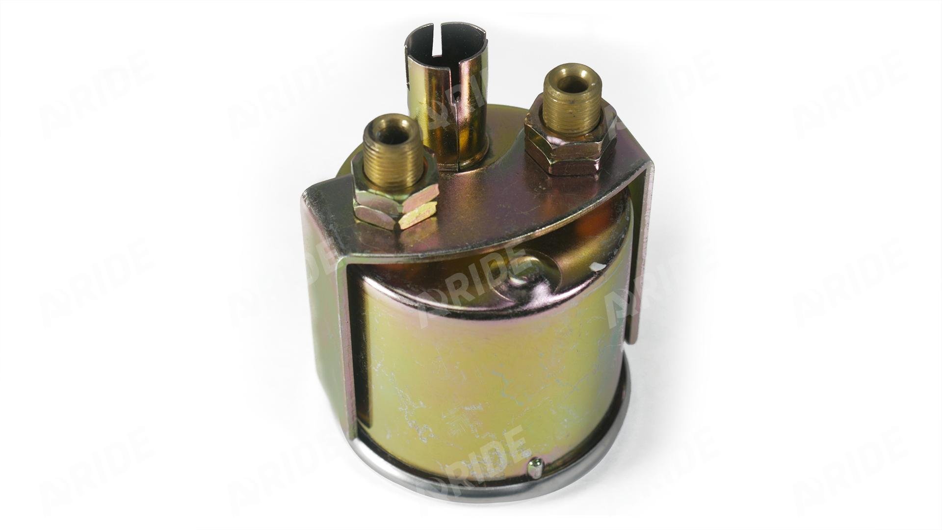 картинка Манометр ARIDE 53 мм, 2х11 бар (160 PSI), 2", черный