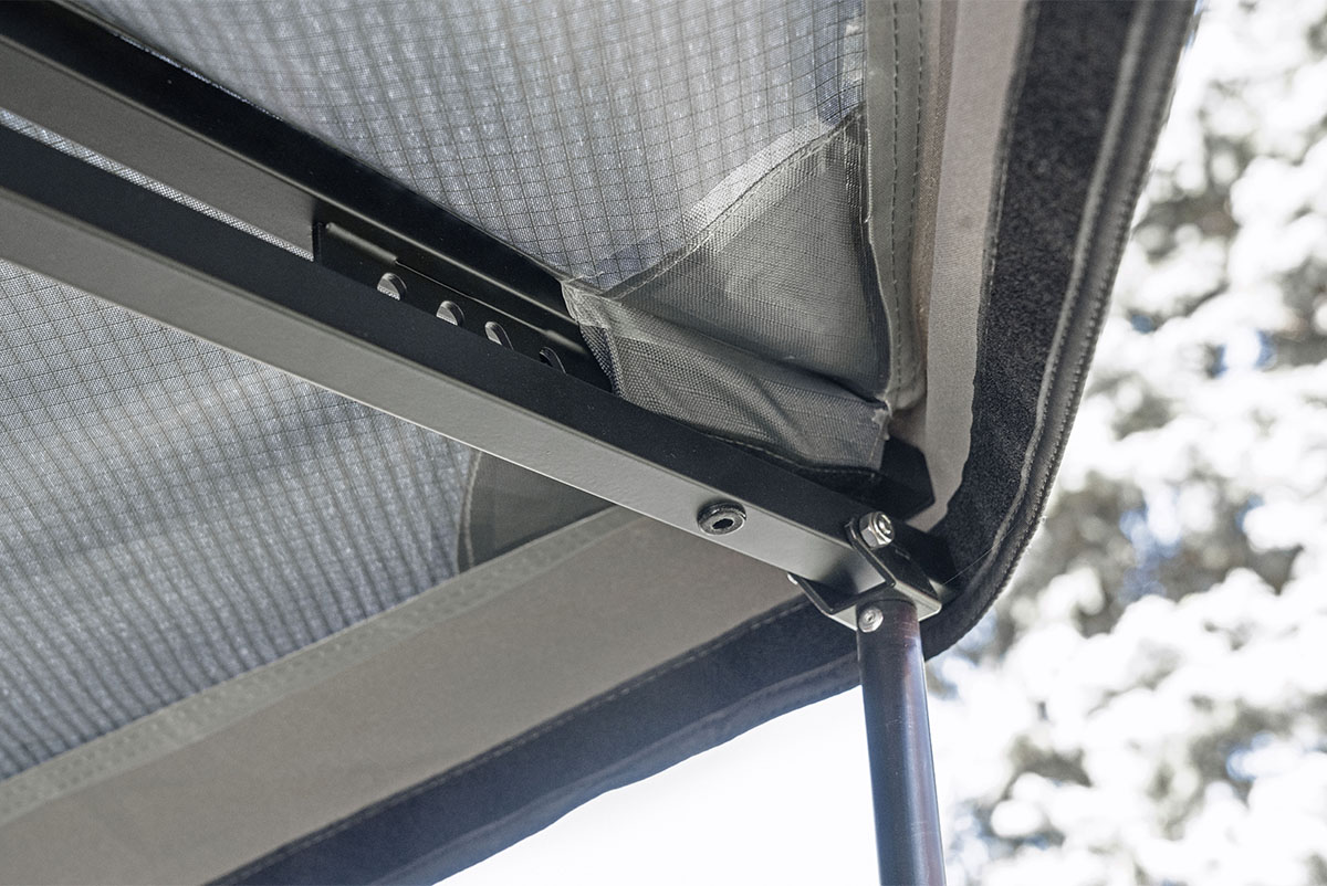 картинка Маркиза автомобильная РИФ веерная, безопорная 2х2,3 м (правая)