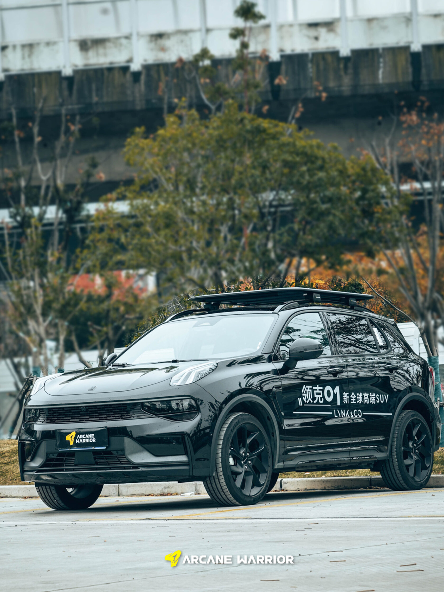 Багажник экспедиционный STORM для Lynk & Co 01 (2017-2023)