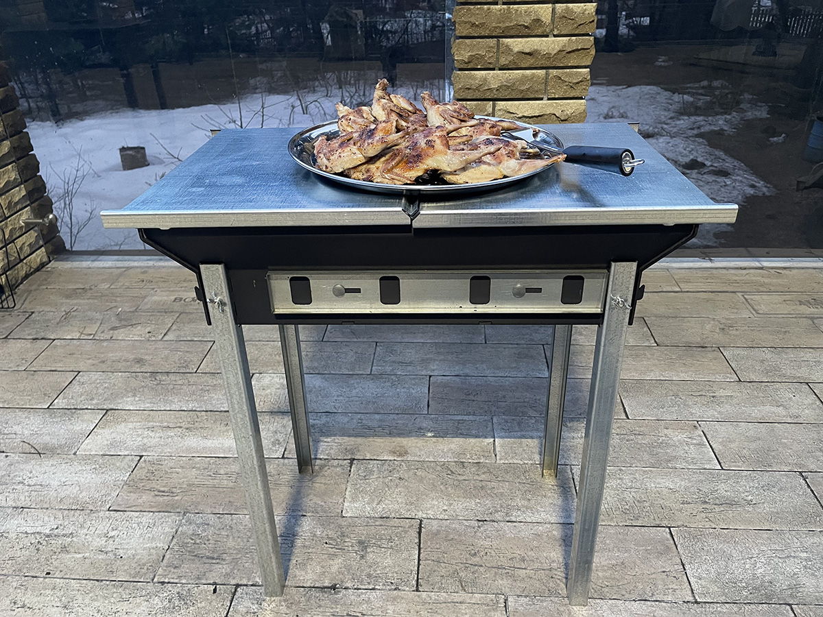 картинка Мангал РИФ нержавеющая сталь