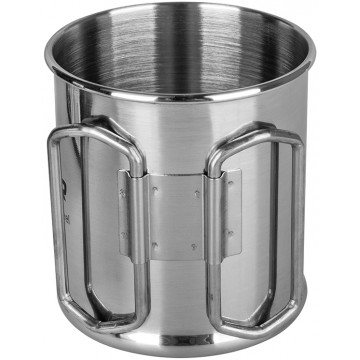 картинка Термокружка ТОНАР 300ML металлическая, со складными ручками