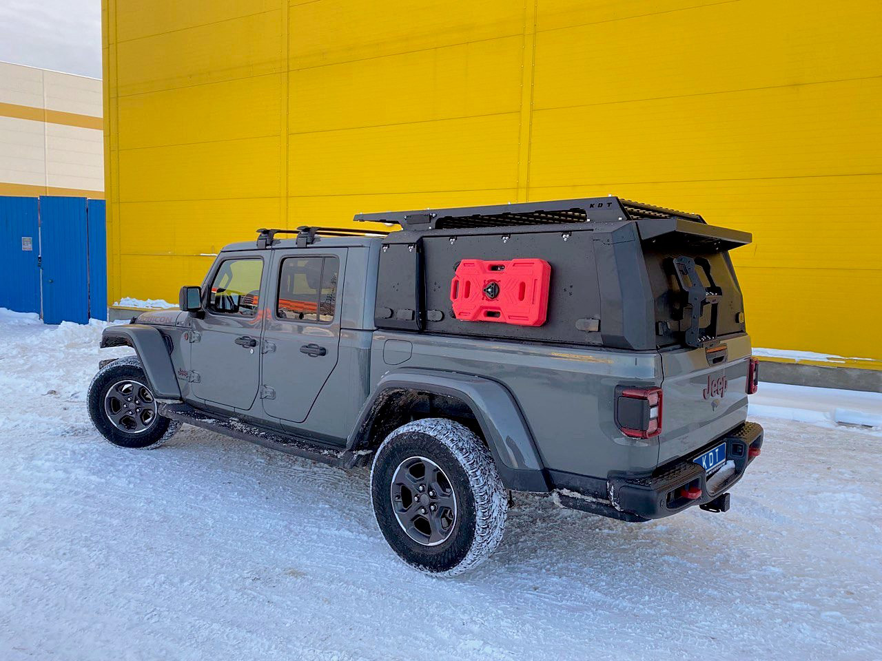 картинка Багажник алюминиевый для автопалатки Jeep Gladiator — KDT 4328073L