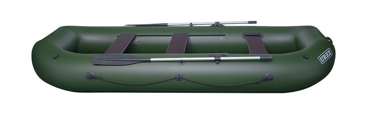 картинка Надувная лодка ПВХ UREX-38, НД, для сплава, зеленая