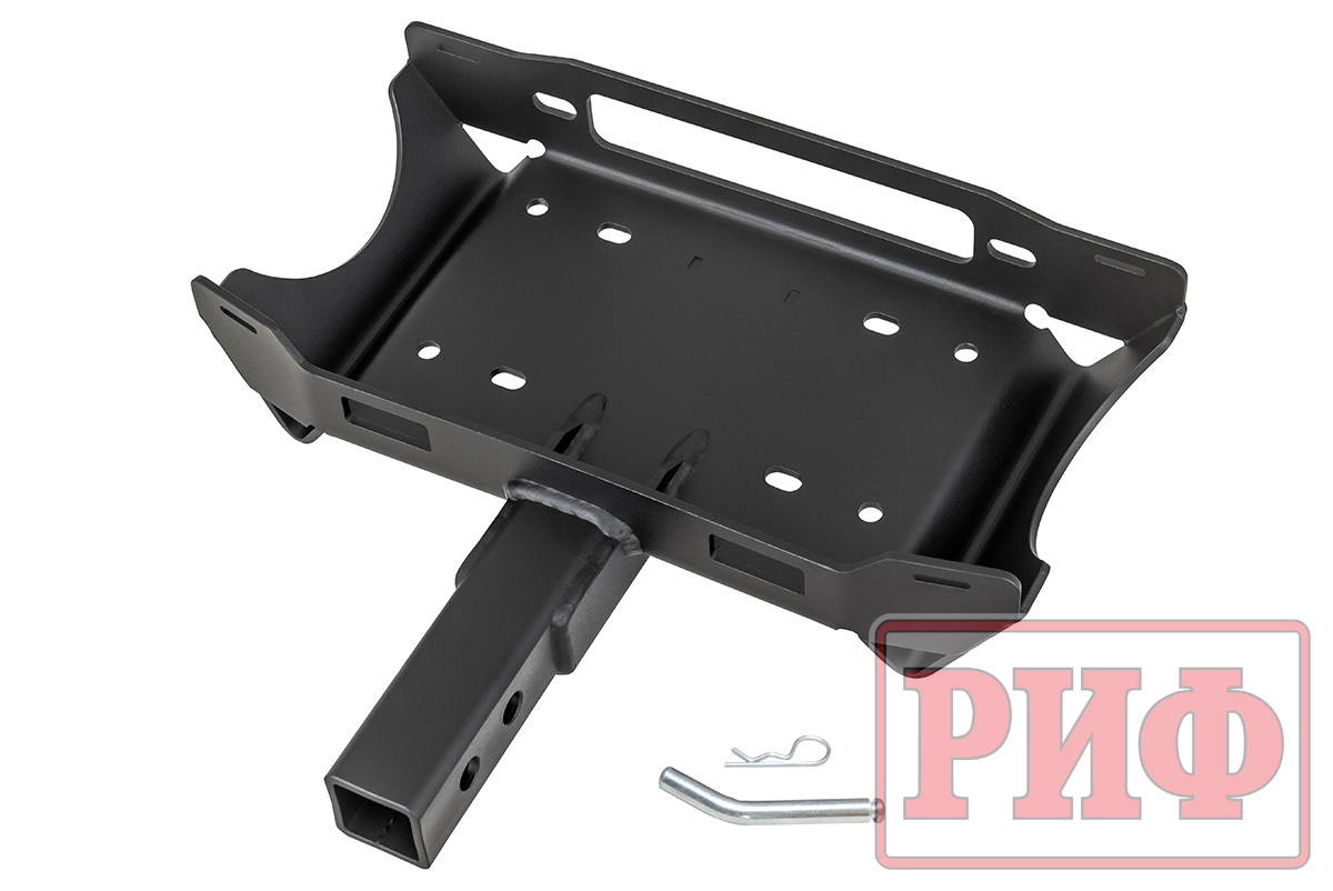 картинка Площадка съёмная для переносной лебёдки под квадрат, облегчённая, с ручками РИФ