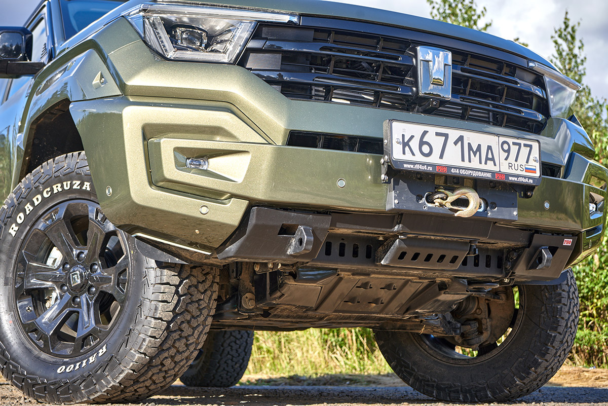 картинка Площадка лебёдки TANK 400 с защитой радиаторов