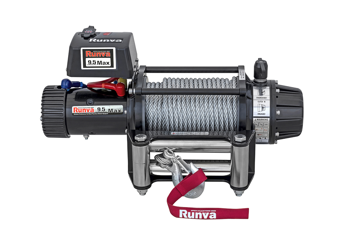 картинка Лебёдка Runva EWB9500MAXS 4350кг влагозащищенная сталь
