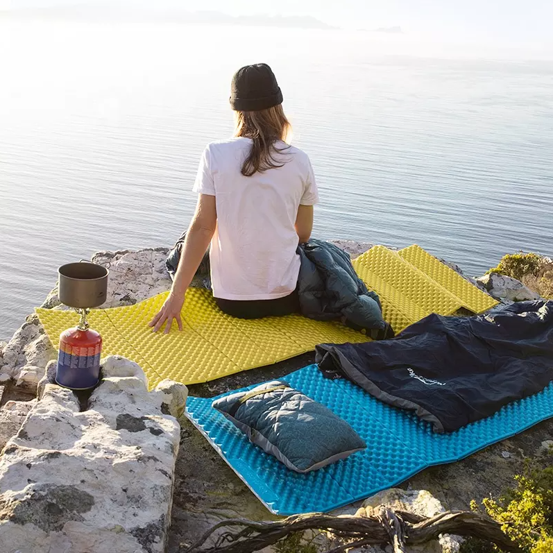 картинка Коврик туристический Naturehike 187х56х2,5 см. IXPE, голубой