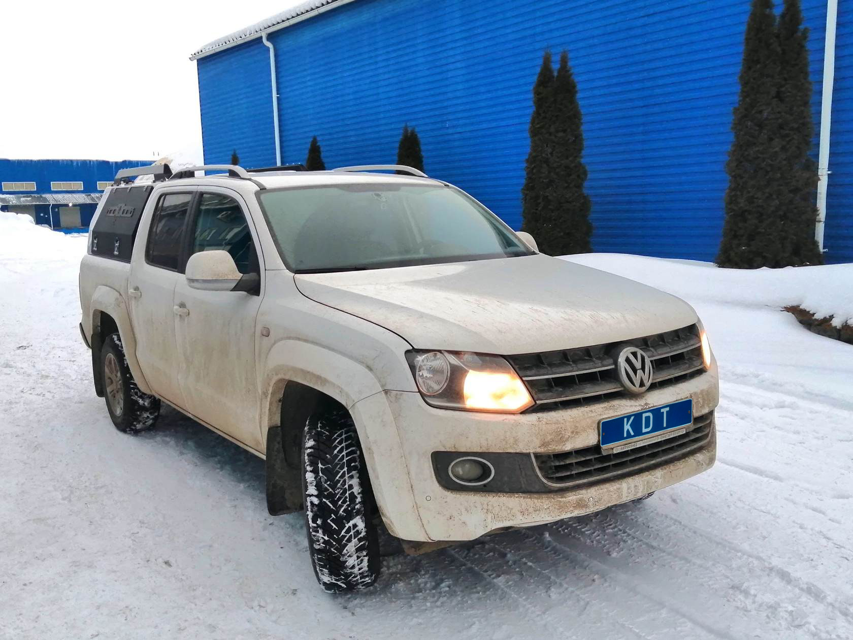 картинка Кунг алюминиевый для Volkswagen Amarok V поколения — KDT 2528L