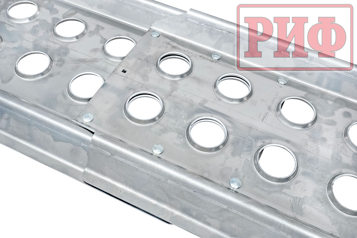 картинка Сенд-траки (аппарели) РИФ 118x48 см алюминиевые усиленные (2 шт.)