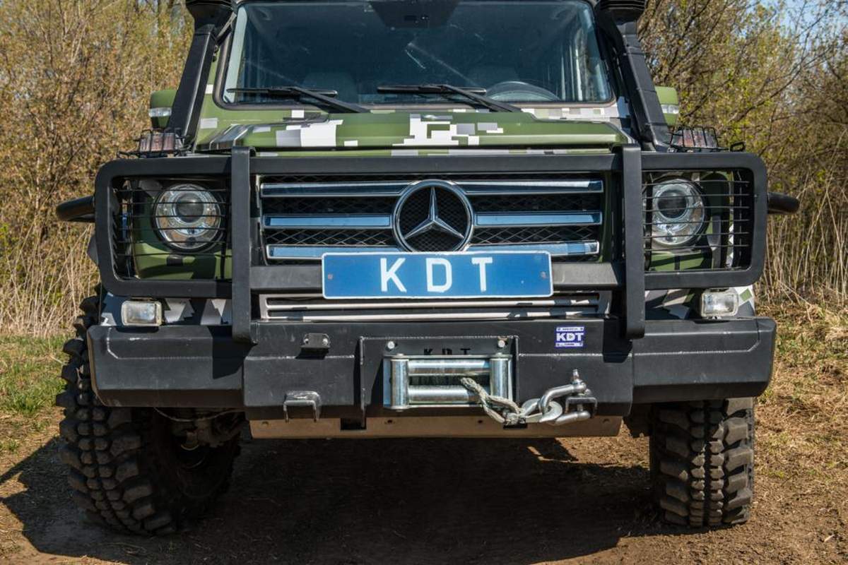 картинка Бампер передний KDT без кенгурина Mercedes G-Class